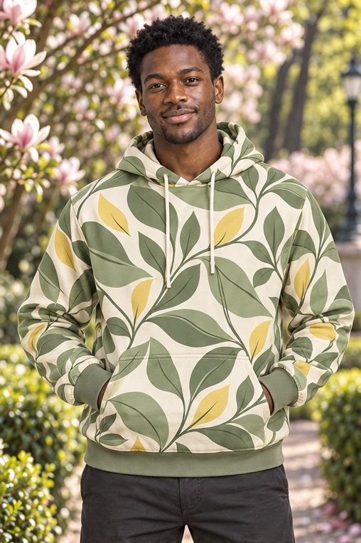 Men Canopy Hoodie — front view